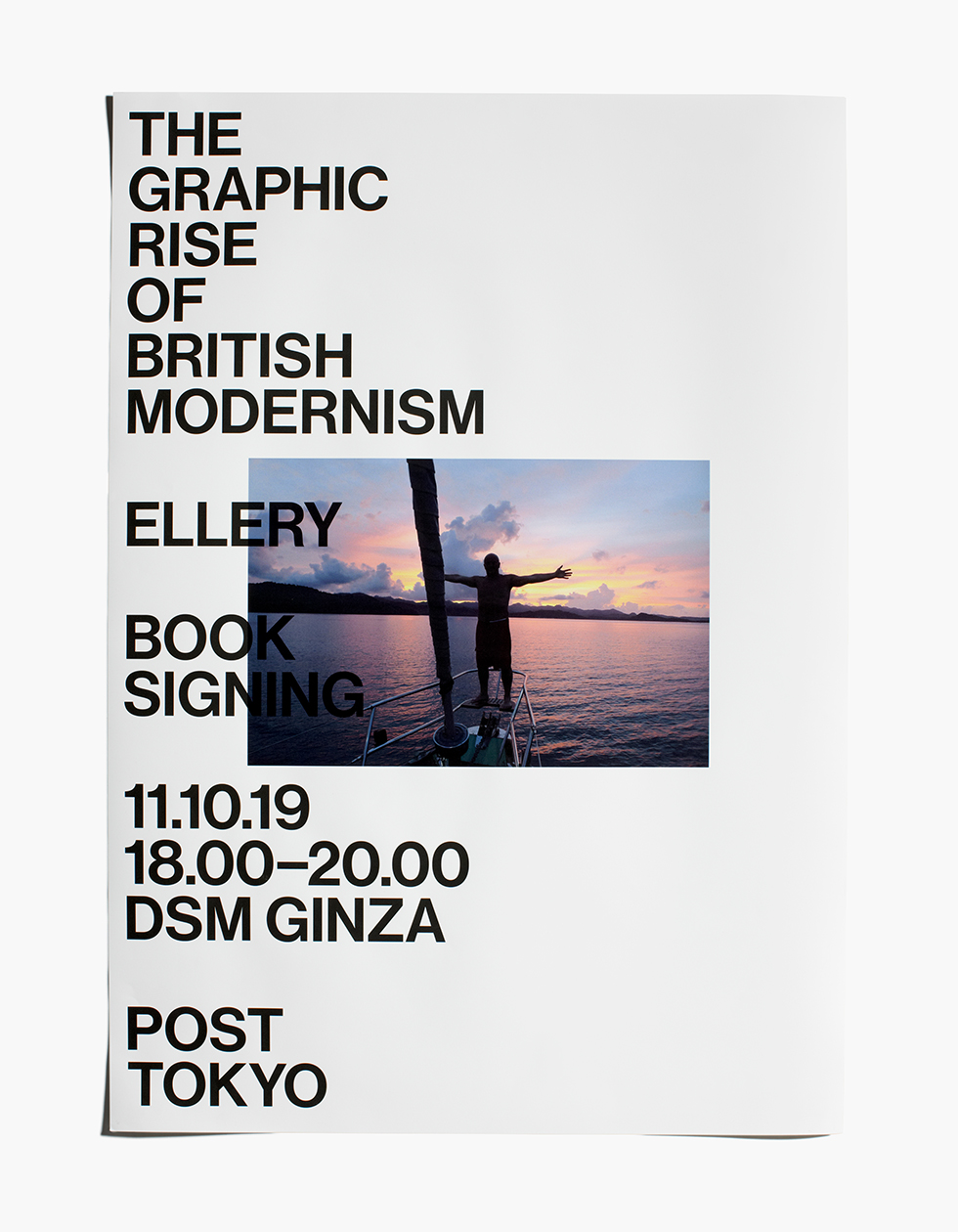 Jonathan Ellery, The Graphic Rise of British Modernism, Book Signing, Post, Tokyo, Dover Street Market Ginza, BookJonathan Ellery, The Graphic Rise of British Modernism,2019